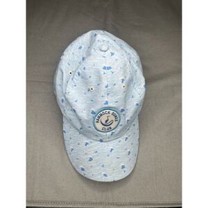 Hammock Dunes Club Adjustable Baseball Cap Blue Nautical Golf Hat